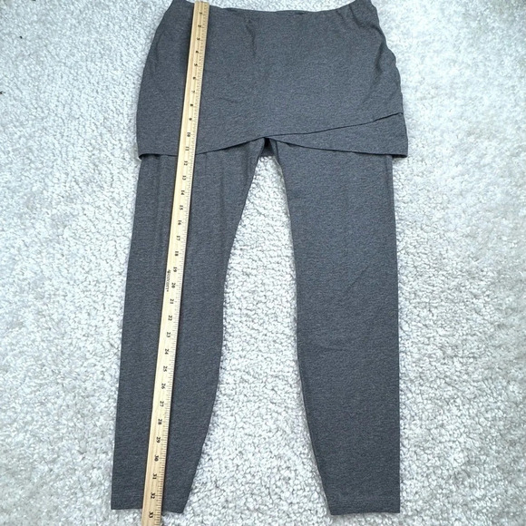 Cabi M'Leggings Crossover Skirt Leggings Heather Gray Size Small Style 5318 - Picture 10 of 12
